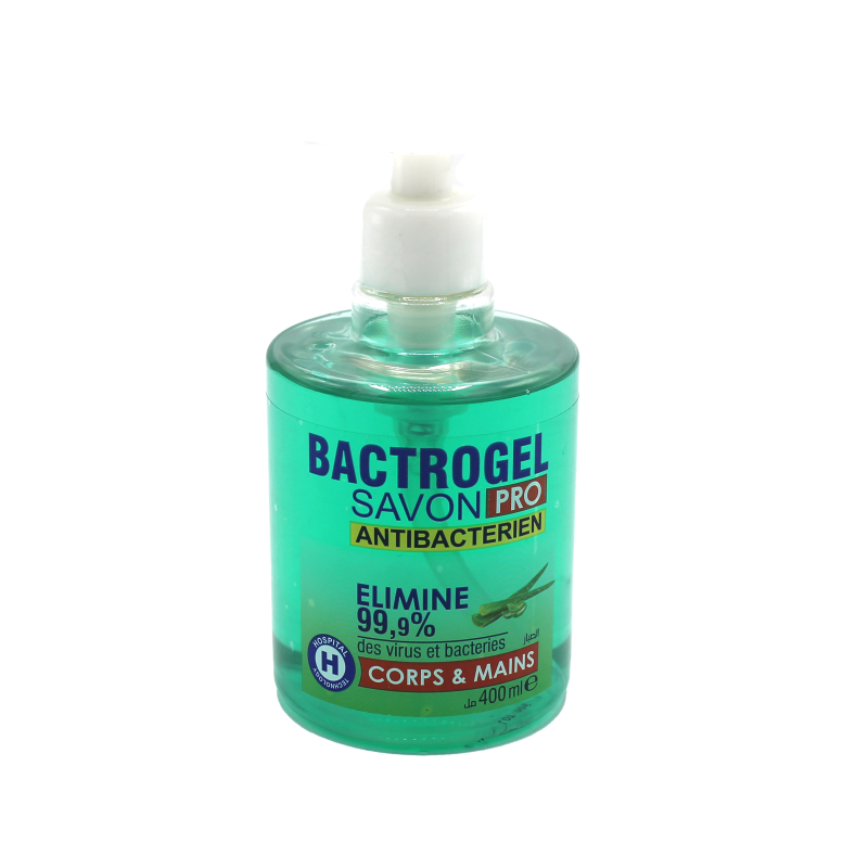 Bactrogel Savon Pro – Antibactérien à l'Aloe Vera 400ml