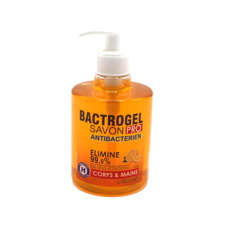 Bactrogel Savon Pro – Antibactérien à l'Orange 400ml