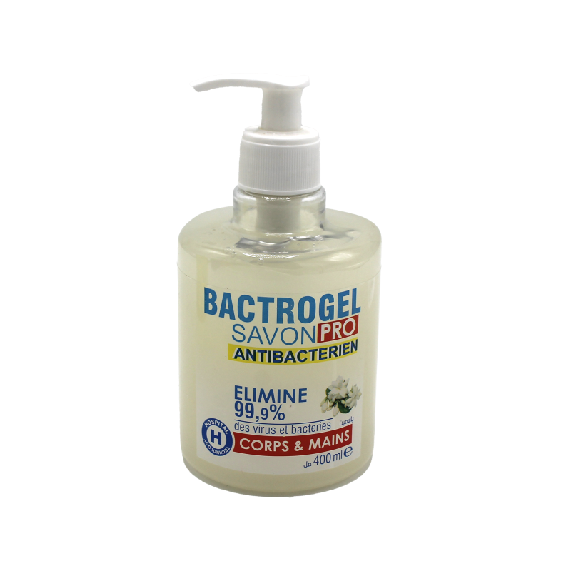 Bactrogel Savon Pro – Antibactérien au Jasmin 400ml