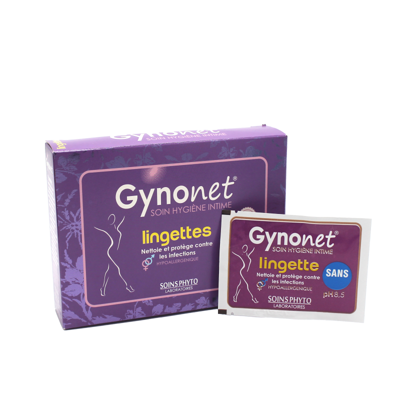 Gynonet Soin hygiène intime Lingettes