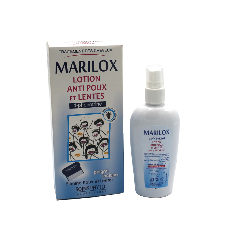 MARILOX Lotion anti-poux et Lentes