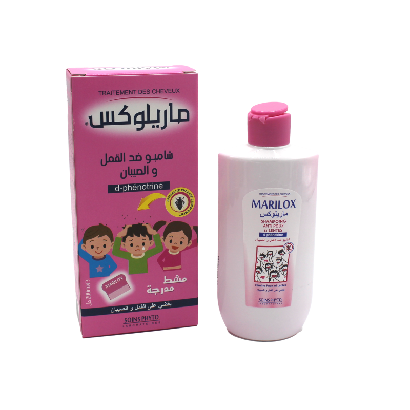 MARILOX Shampoing anti-poux et Lentes
