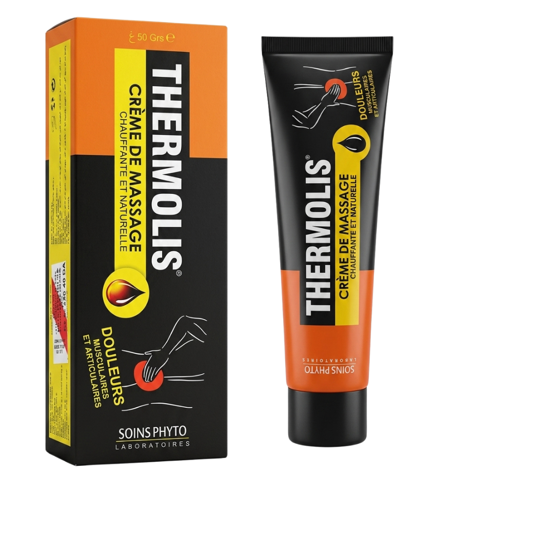 THERMOLIS Crème de massage chauffante et naturelle