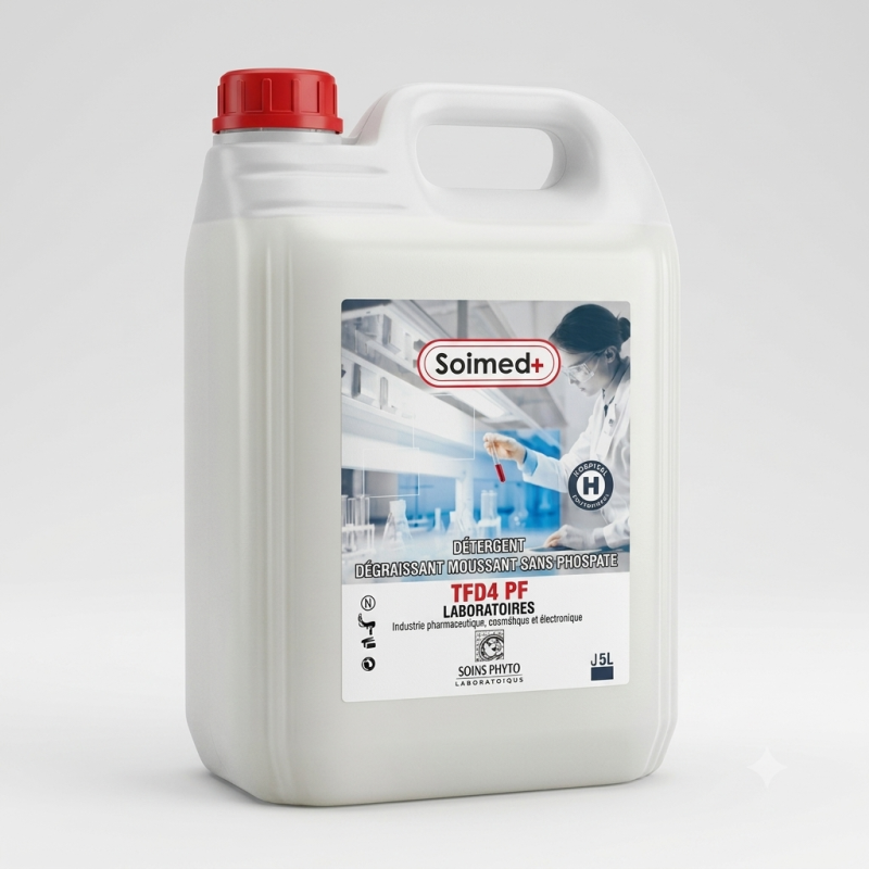 Détergent Dégraissant Moussant Sans Phosphate TFD4 PF