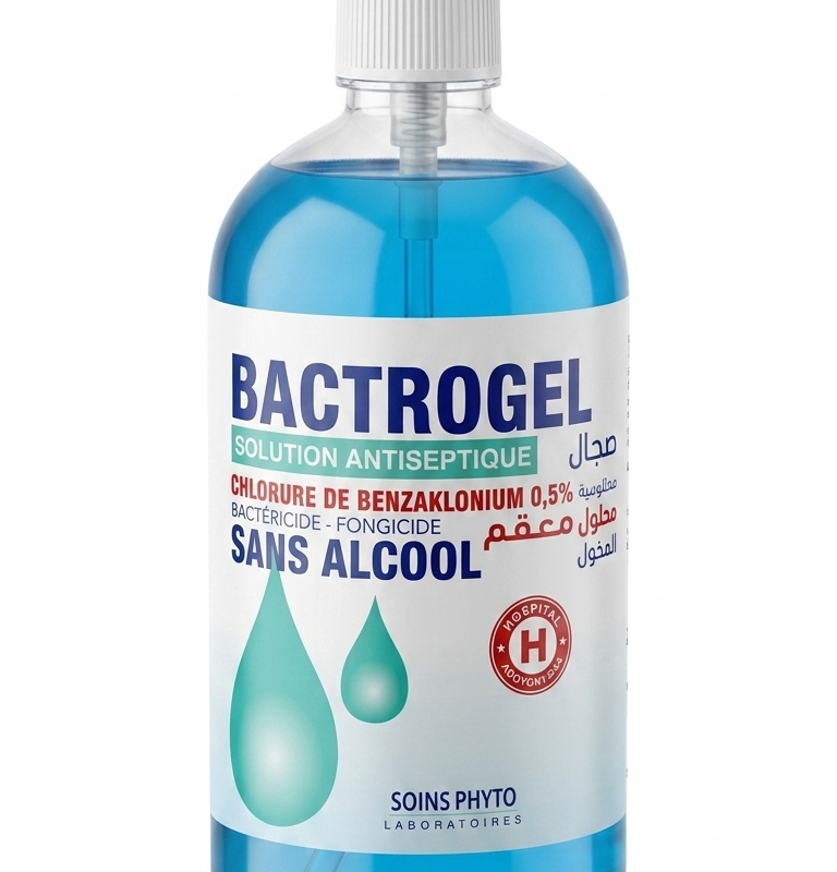 Bactrogel :BC  Solution antiseptique 1Litre