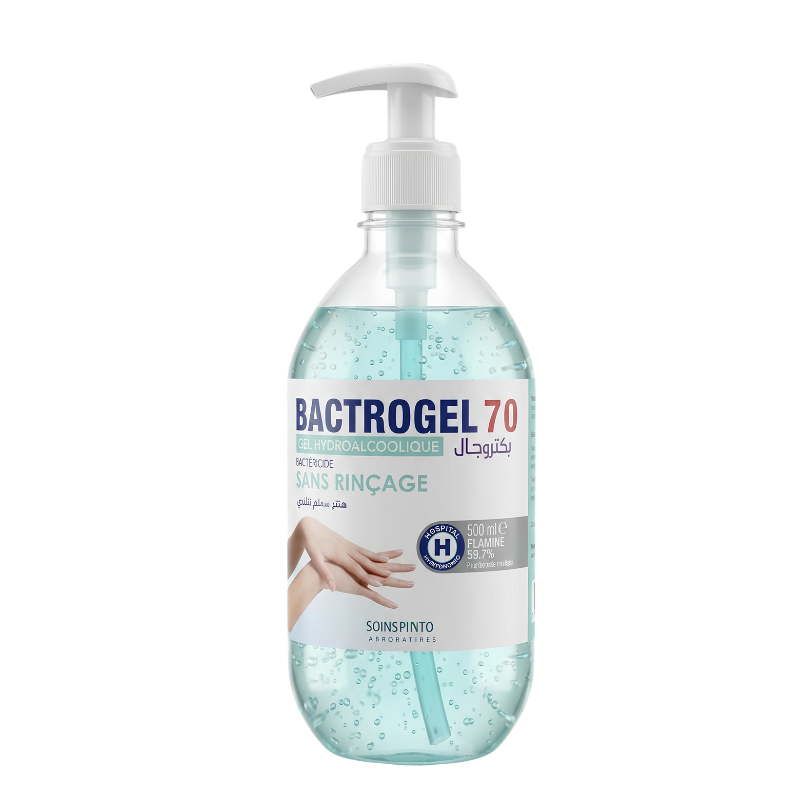 Bactrogel (gel hydro alcoolique) 500 ml